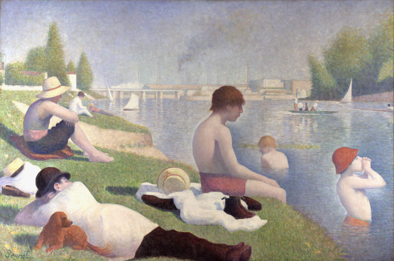 Bathers at Asnieres (mk09)